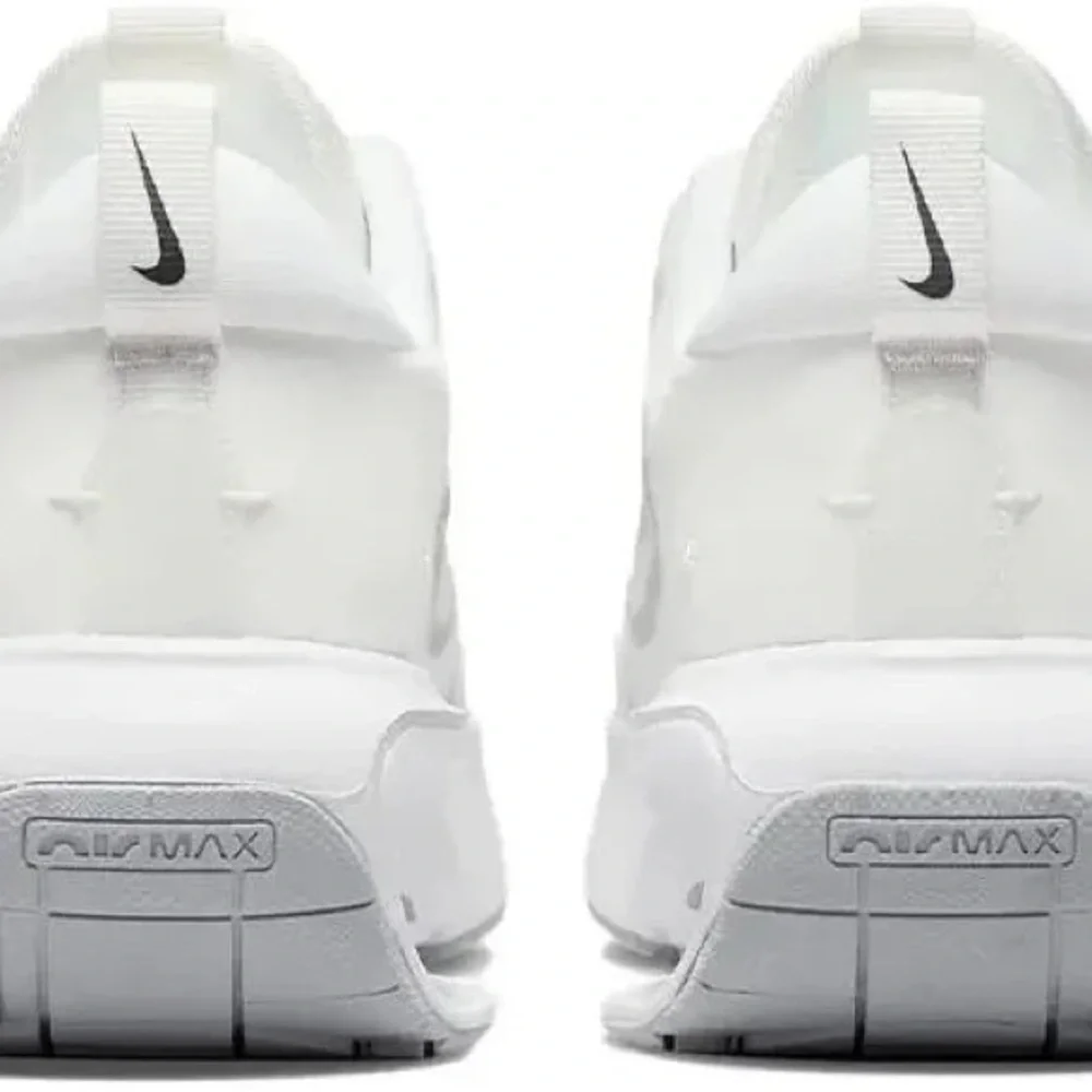 Womens Nike Air Max White Sneakers with Gray Accents in Size 10 [LIKE NEW] - Picture 9 of 10